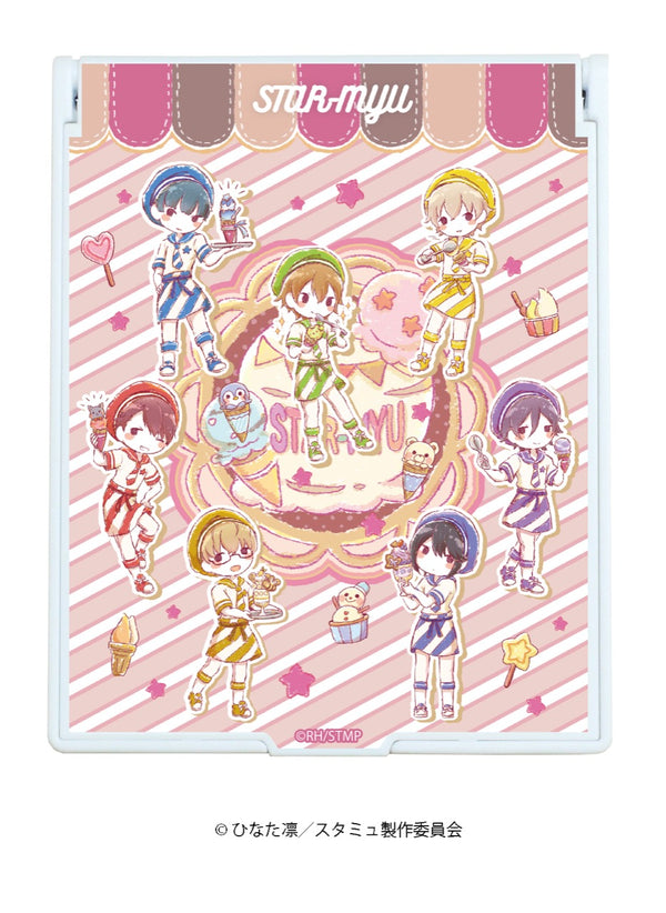 「スタミュ」デカキャラミラー 04/team鳳&team楪 アイスの日ver.(グラフアート)